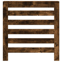 Thumbnail for Heizkörperverkleidung Räuchereiche 78x20x82 cm Holzwerkstoff