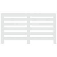 Thumbnail for Heizkörperverkleidung Weiß 149x20x82 cm Holzwerkstoff