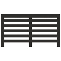 Thumbnail for Heizkörperverkleidung Schwarz 149x20x82 cm Holzwerkstoff