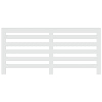 Thumbnail for Heizkörperverkleidung Weiß 175x20x82 cm Holzwerkstoff