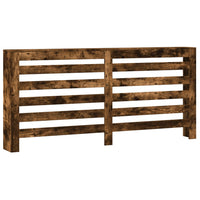 Thumbnail for Heizkörperverkleidung Räuchereiche 175x20x82 cm Holzwerkstoff