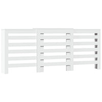 Thumbnail for Heizkörperverkleidung Weiß 205x21,5x83,5 cm Holzwerkstoff