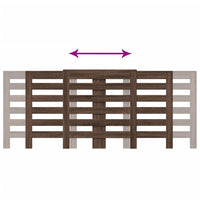 Thumbnail for Heizkörperverkleidung Eichen-Optik 205x21,5x83,5 cm