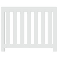 Thumbnail for Heizkörperverkleidung Weiß 104x20x82 cm Holzwerkstoff