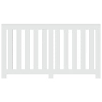 Thumbnail for Heizkörperverkleidung Weiß 149x20x82 cm Holzwerkstoff