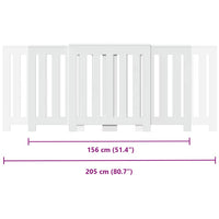 Thumbnail for Heizkörperverkleidung Weiß 205x21,5x83,5 cm Holzwerkstoff