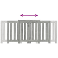 Thumbnail for Heizkörperverkleidung Grau Sonoma 205x21,5x83,5 cm