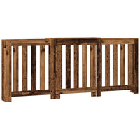 Thumbnail for Heizkörperverkleidung Altholz-Optik 205x21,5x83,5 cm