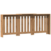 Thumbnail for Heizkörperverkleidung Artisan-Eiche 205x21,5x83,5 cm