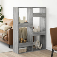 Thumbnail for Raumteiler Grau Sonoma 100x33x135 cm Holzwerkstoff