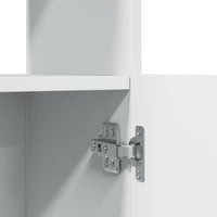 Thumbnail for Highboard Weiß 63x33x180 cm Holzwerkstoff