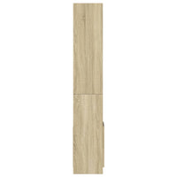 Thumbnail for Highboard Sonoma-Eiche 92x33x180 cm Holzwerkstoff