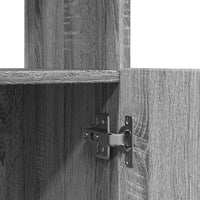 Thumbnail for Highboard Grau Sonoma 92x33x180 cm Holzwerkstoff