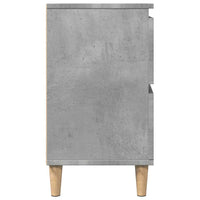 Thumbnail for Waschbeckenunterschrank Betongrau 80x33x60 cm Holzwerkstoff