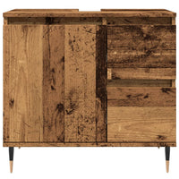 Thumbnail for Badschrank Altholz-Optik 65x33x60 cm Holzwerkstoff