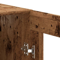 Thumbnail for Wandschrank Altholz-Optik 69,5x34x90 cm