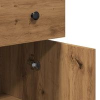 Thumbnail for Sideboard Artisan-Eiche 70x30x80 cm Holzwerkstoff