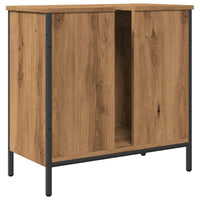 Thumbnail for Waschbeckenunterschrank Artisan-Eiche 60x30x60 cm Holzwerkstoff