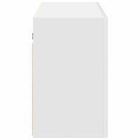 Thumbnail for Bad-Wandschrank Weiß 100x25x40 cm Holzwerkstoff