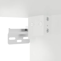 Thumbnail for Bad-Wandschrank Weiß 100x25x40 cm Holzwerkstoff