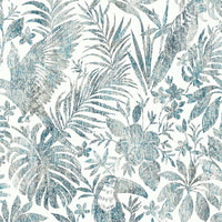 Thumbnail for DUTCH WALLCOVERINGS Tapete Blatt- und Tukan-Motiv Blau