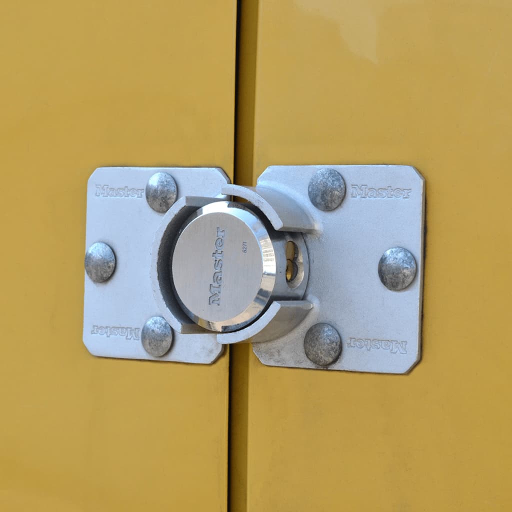 Master Lock Vorhängeschloss & Schließbügel Stahl Silber 736EURD