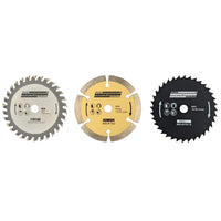 Thumbnail for Brüder Mannesmann Sägeblatt-Set für Kreissägen 3 Stk.