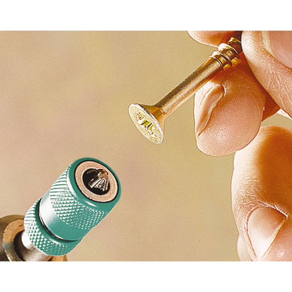 wolfcraft Bithalter mit Tiefenanschlag und Ringmagnet 2411000