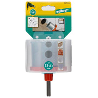 Thumbnail for wolfcraft 6-tlg. Bohrkranz-Set 33/53/73/83 mm 3478000