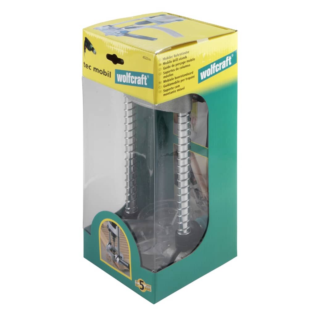 wolfcraft Tecmobil Mobiler Bohrständer 4522000