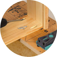 Thumbnail for Wolfcraft Verschraubungsset für Tischlerarbeiten 4642100