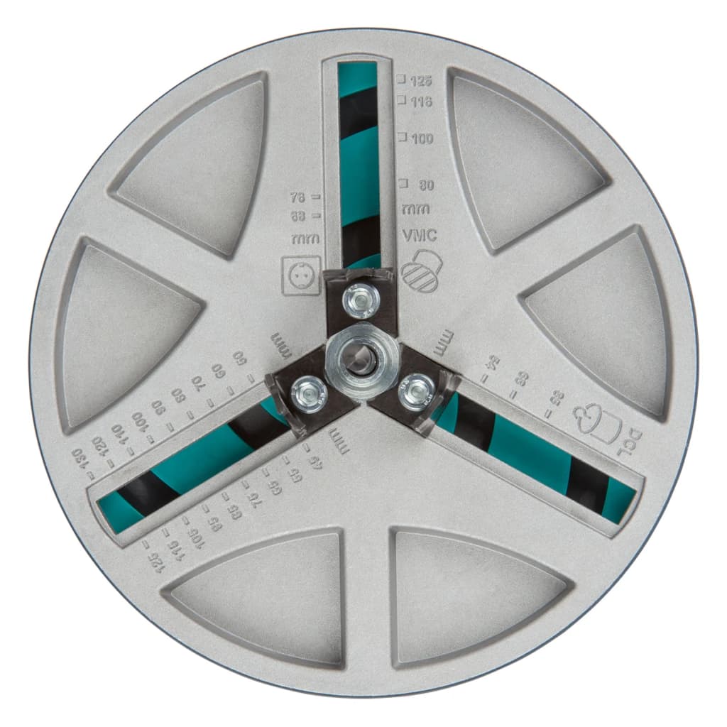 Wolfcraft Einstellbare Lochsäge AH 45-130 30 mm Metall 5978000