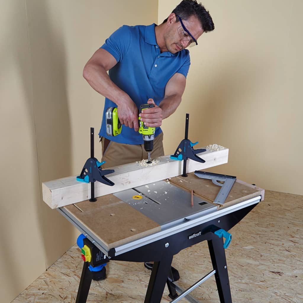 wolfcraft Sägetisch Master Cut 1500 94×64×86,5 cm 6906000