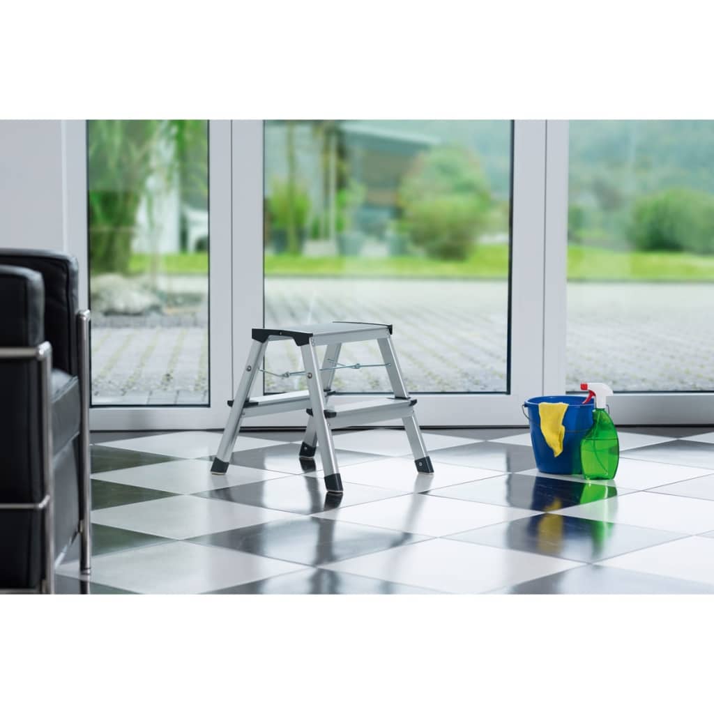 Hailo Klappbare Trittleiter L90 Step-ke 2×2 Stufen 40 cm 4442-701