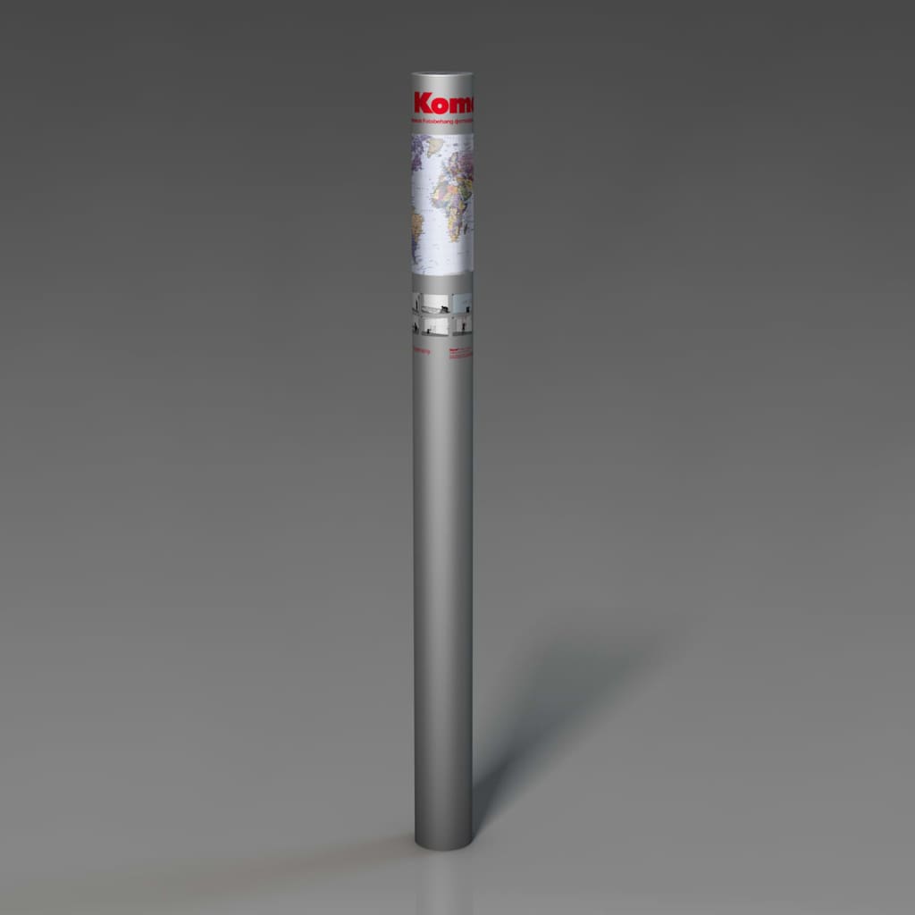 Komar Fototapete World Map 254x184 cm 4-050