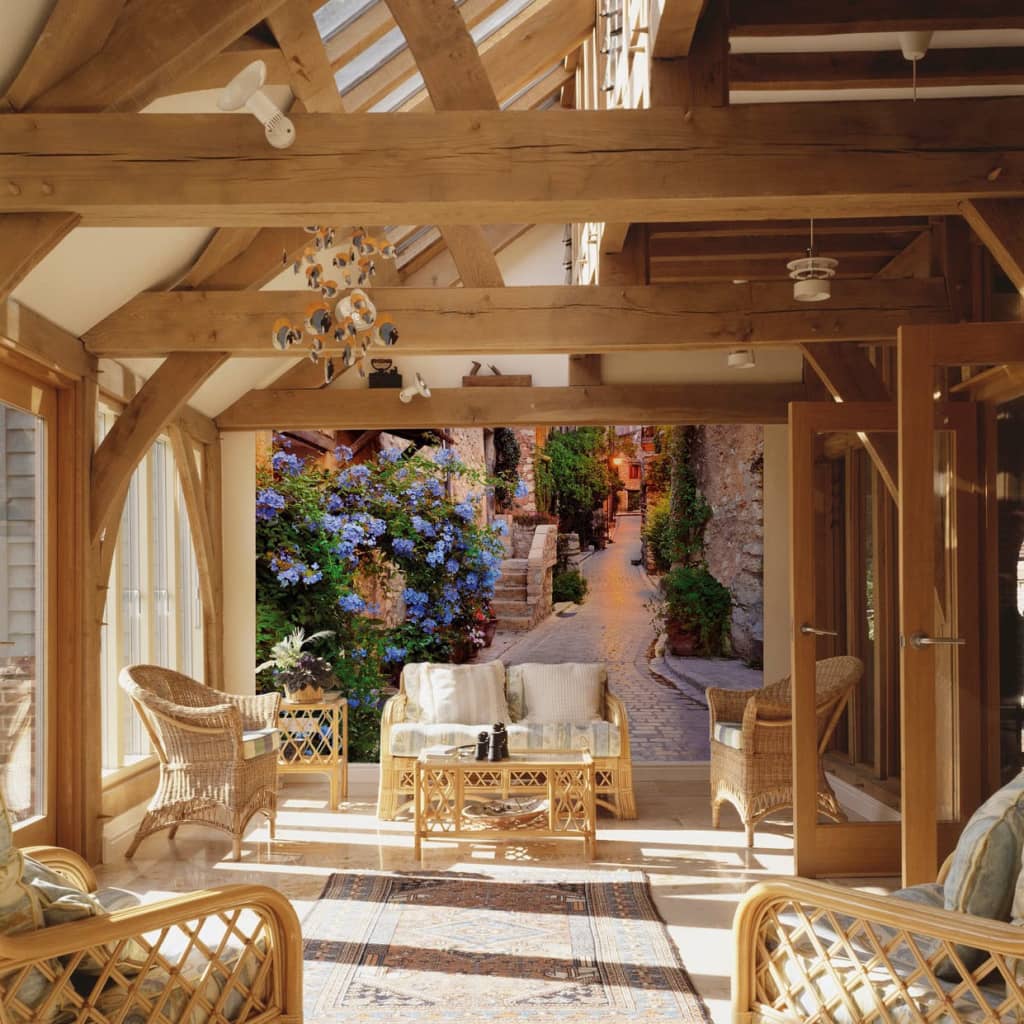 Komar Wand-Fototapete Vicolo 368×248 cm