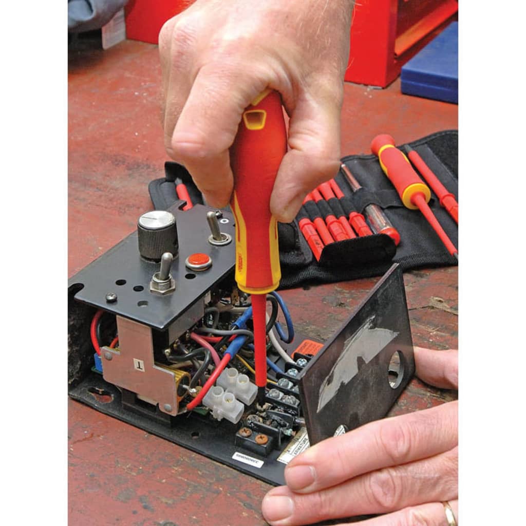 Draper Tools Spannungsprüfer + Schraubendreherset 18tlg isoliert 05776