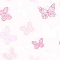 Thumbnail for Kids at Home Tapete Butterfly Rosa 100114