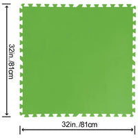 Thumbnail for Bestway Flowclear Pool Bodenschutzmatten 9 Stk. Grün 5,47 m²
