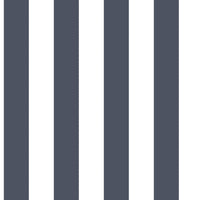 Thumbnail for Urban Friends & Coffee Tapete Gestreift Blau und Weiß