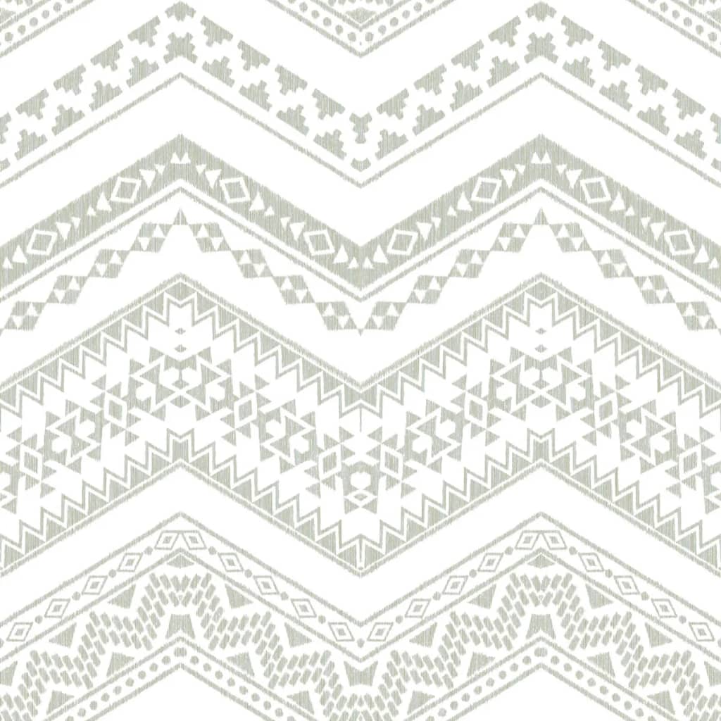 Urban Friends & Coffee Tapete Ethnisch Weiß und Grün