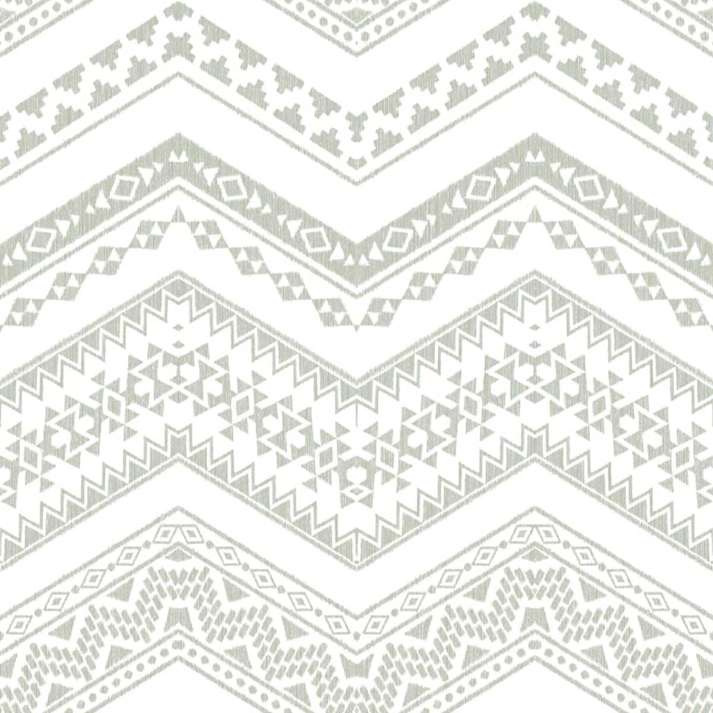 Urban Friends & Coffee Tapete Ethnisch Weiß und Grün