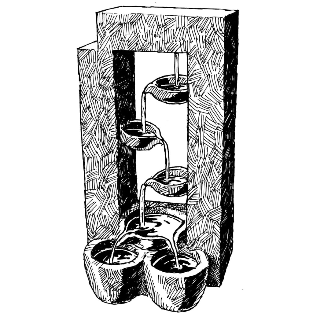 Ubbink AcquaArte Wasserspiel Bern 1387069