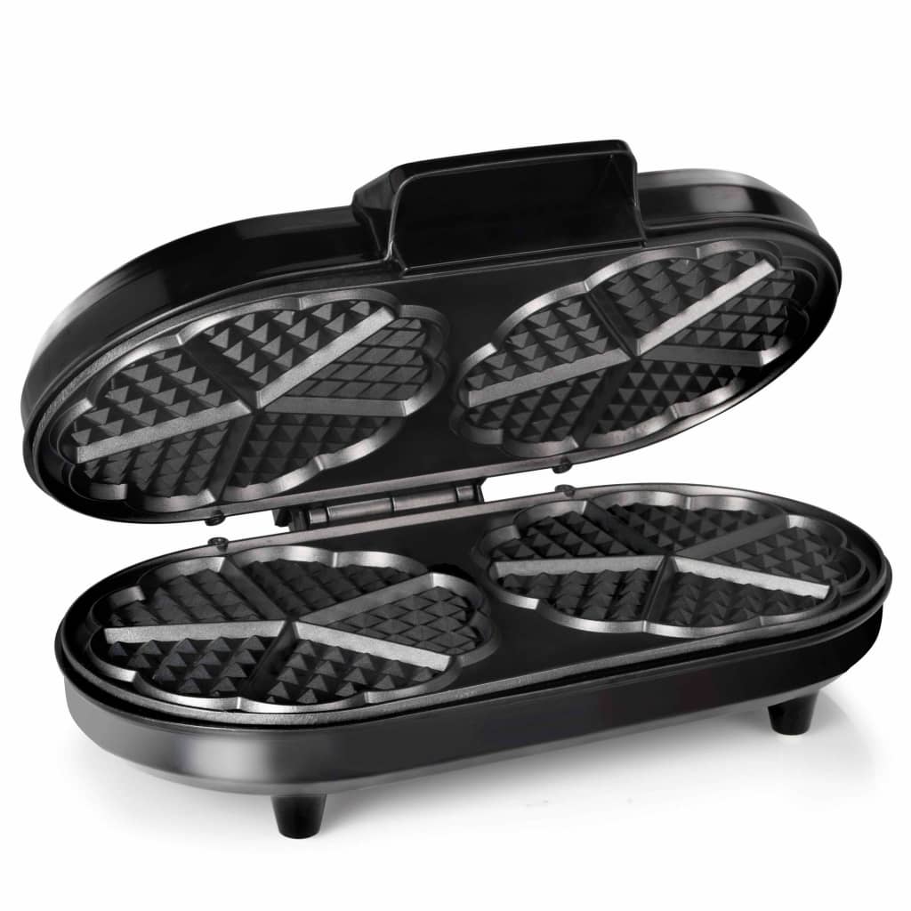 Tristar Waffeleisen 1200W 10 Waffeln Schwarz