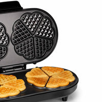 Thumbnail for Tristar Waffeleisen 1200W 10 Waffeln Schwarz