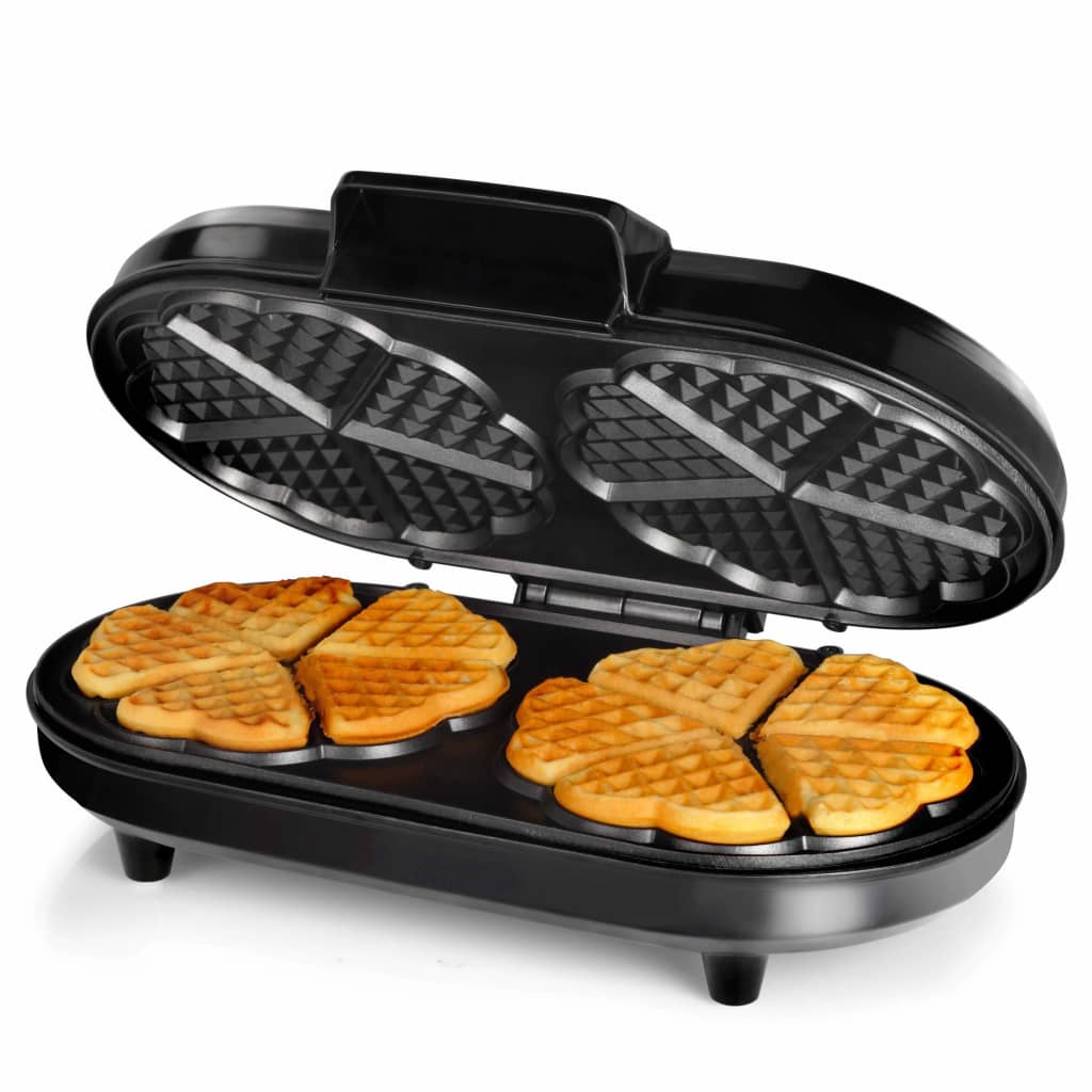 Tristar Waffeleisen 1200W 10 Waffeln Schwarz