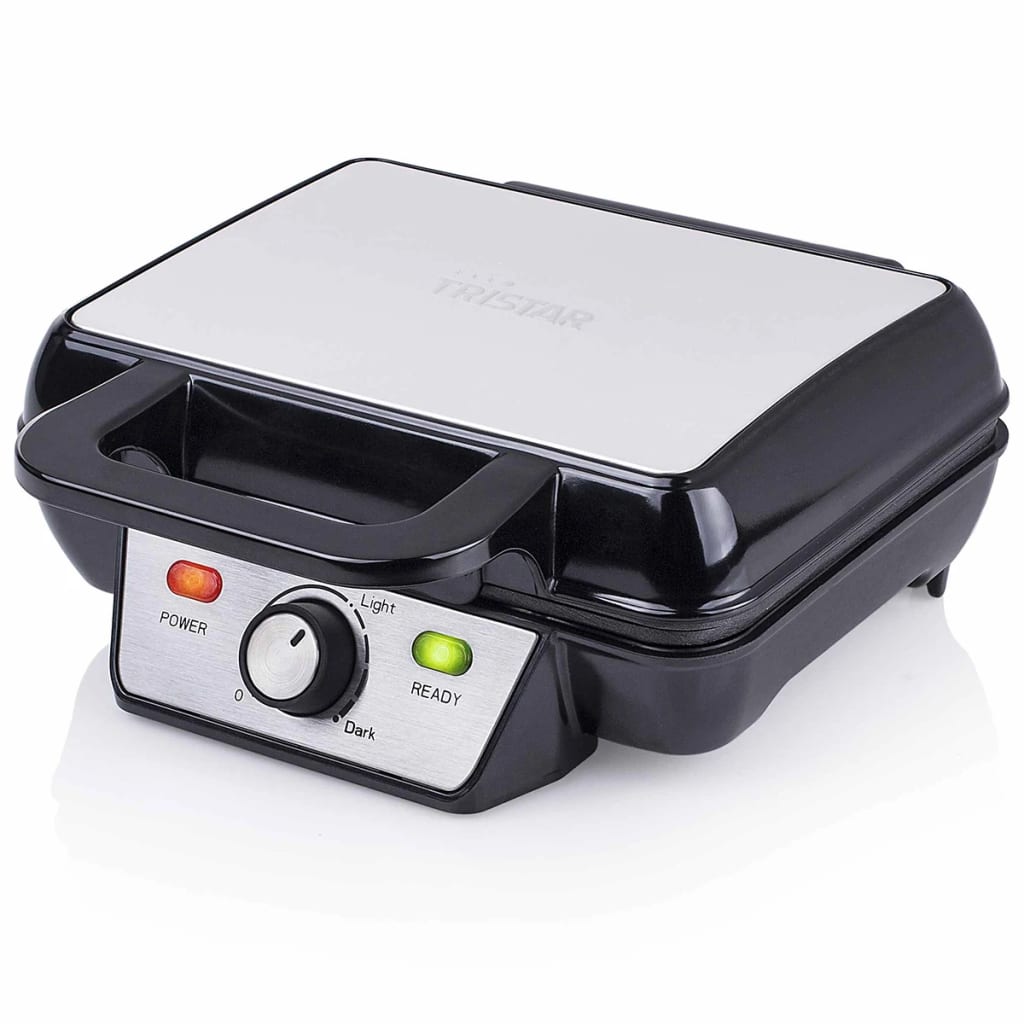Tristar Waffeleisen WF-2195 Schwarz 1000 W 2 Waffeln