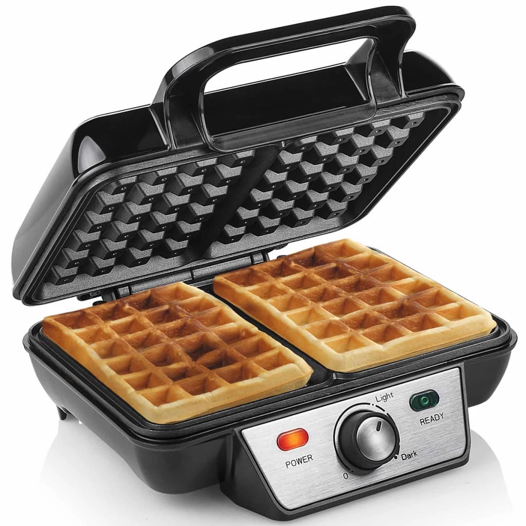 Tristar Waffeleisen WF-2195 Schwarz 1000 W 2 Waffeln