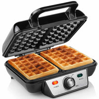 Thumbnail for Tristar Waffeleisen WF-2195 Schwarz 1000 W 2 Waffeln