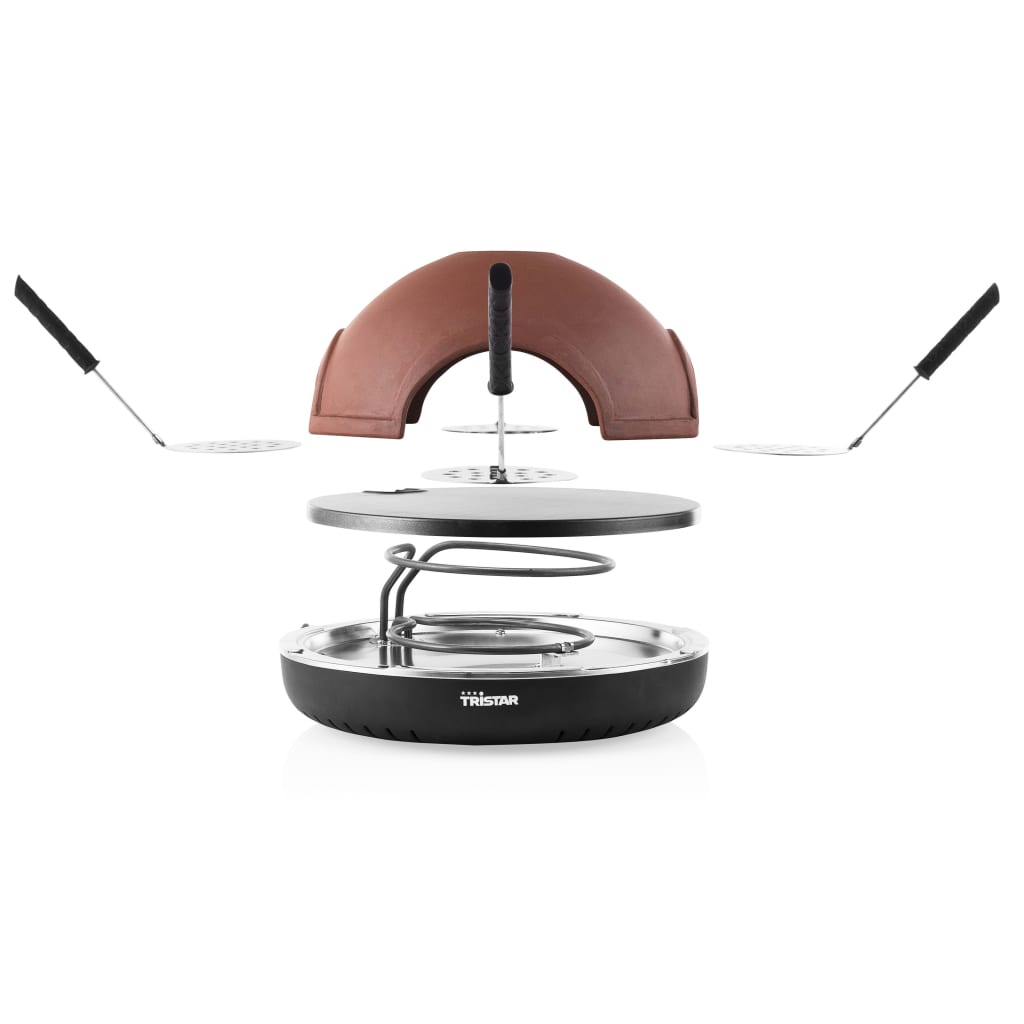 Tristar Pizzaofen für 4 Personen PZ-9154 Terrakottarot 900W